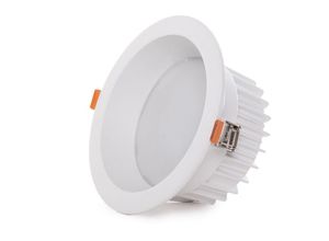 8435402567356 - Greenice - LED-Rundstrahler für Downlight 18 w 1685 lm 3000 °k blendfrei UGR19 40000 Std [HO-DL-AD-18W-WW]