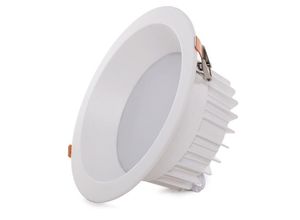 8435402567417 - LED-Rundstrahler für Downlight 24 w 2246 lm 3000 °k blendfrei UGR19 40000 Std [HO-DL-AD-24W-WW]