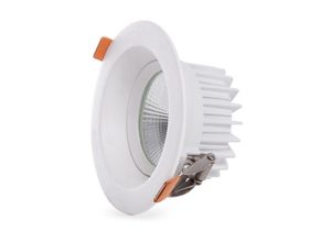 8435402568803 - Greenice - LED-Rundstrahler 7 w 700 lm 4200 °k blendfrei UGR19 40000 Std [HO-DL-AD-COB-7W-W]