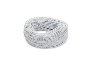 8435402582977 - Greenice - Geflochtenes Kabel 2x075 x 1M [SKD-CT275-WHITE]