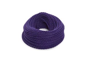 8435402583028 - Greenice - Geflochtenes Kabel 2x075 x 1M [SKD-CT275-PURPLE]