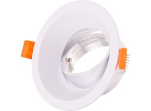 8435402586999 - Greenice - Ring Downlight Runden GU10 Ø99Mm - Weiß (HO-GU10RING-006)