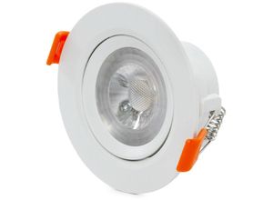 8435402590538 - Greenice - Downlight Runden led 7W 630Lm 6000ºK 40000H [LM-4203-CW] - kaltes Weiß