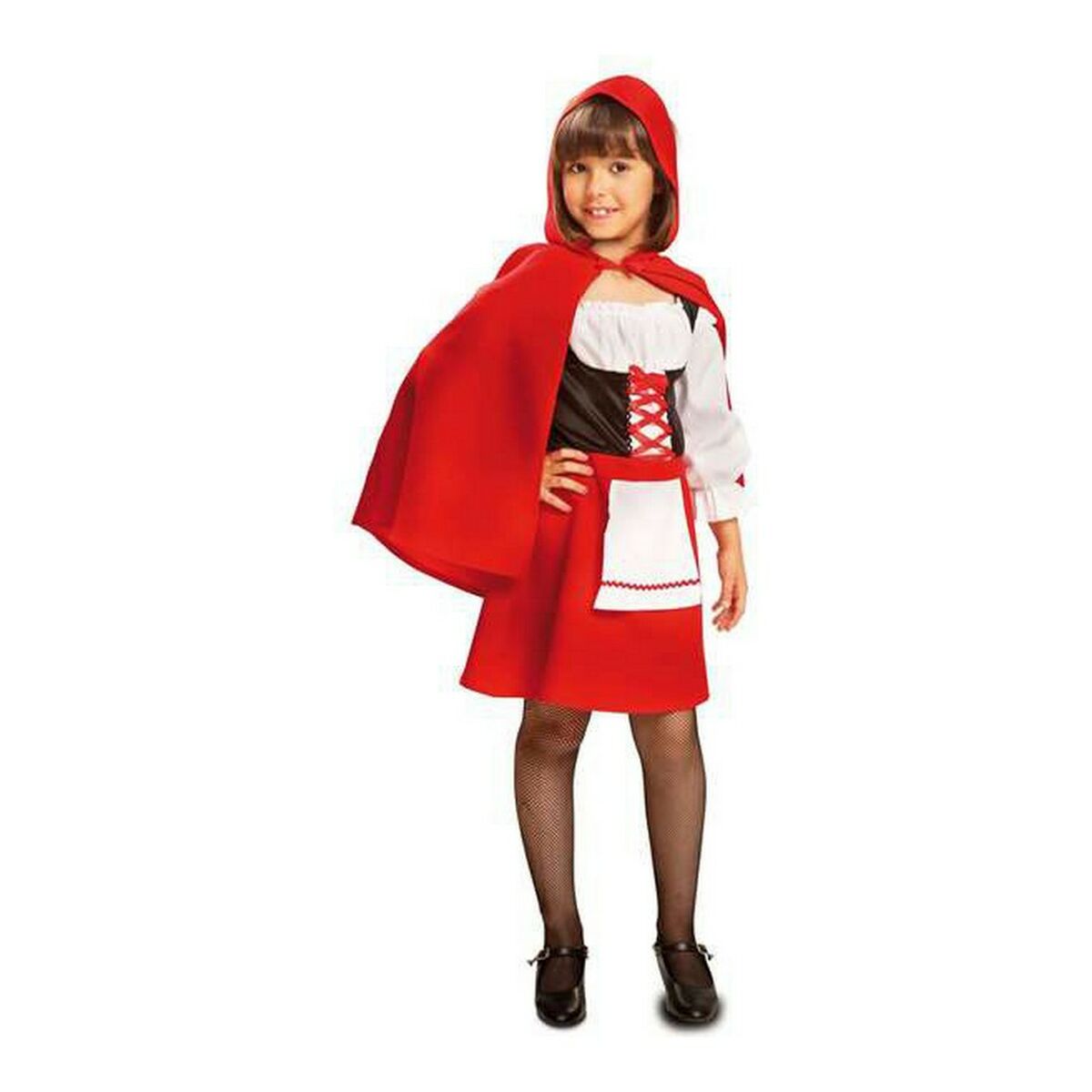 8435408206952 - Verkleidung für Kinder Red Hiddin Hood 7-9 Jahre Rot