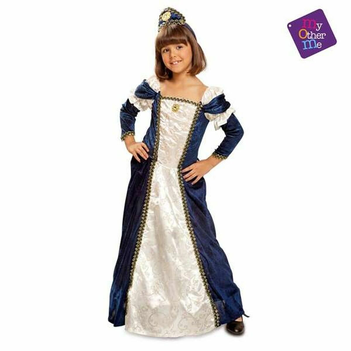 8435408211543 - Verkleidung für Kinder Mittelalterliche Dame 8435408211543 - Verkleidung für Kinder Mittelalterliche Dame