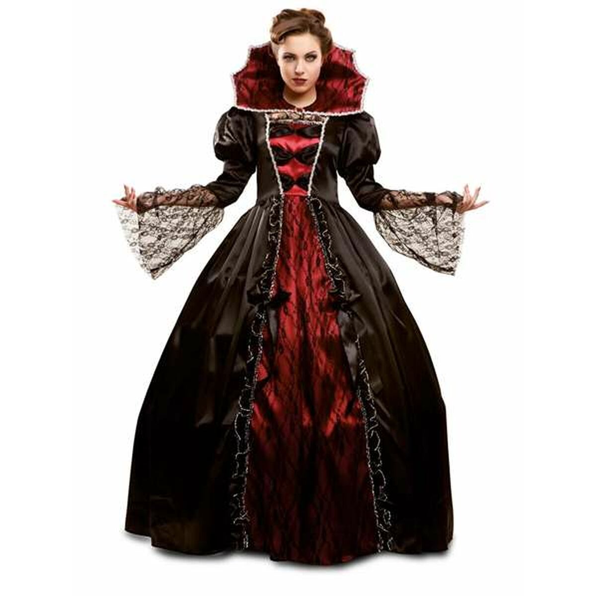 8435408227469 - Verkleidung für Erwachsene De Luxe Vampirin (2 Stücke) 8435408227469 - Verkleidung für Erwachsene De Luxe Vampirin (2 Stücke)