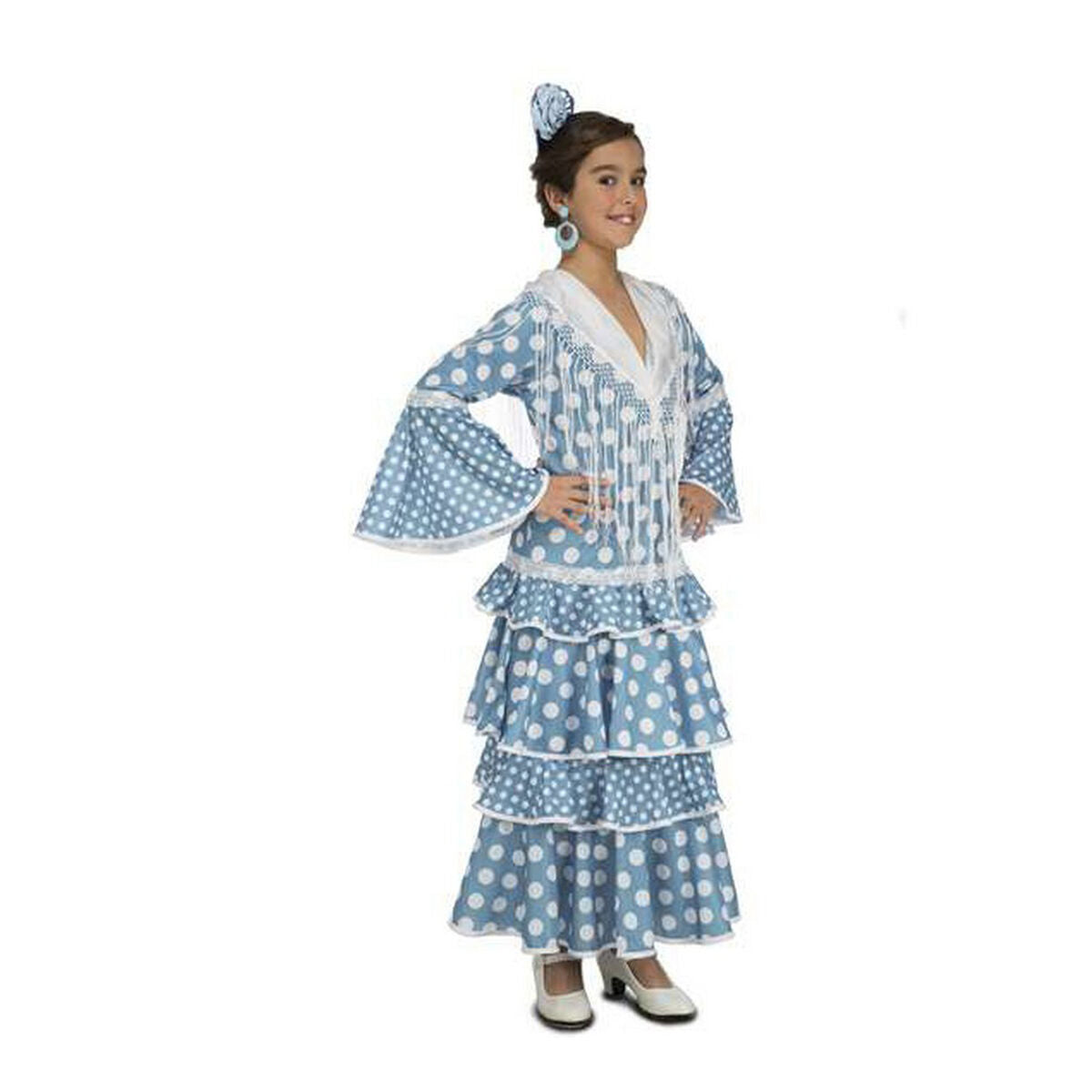 8435408229487 - Verkleidung für Kinder Guadalquivir Blau Flamenco-Tänzerin