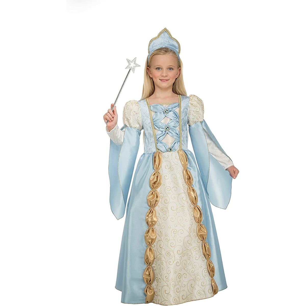 8435408241137 - Verkleidung für Kinder 204113 Blau Königin 5-6 Jahre 8435408241137 - Verkleidung für Kinder 204113 Blau Königin 5-6 Jahre