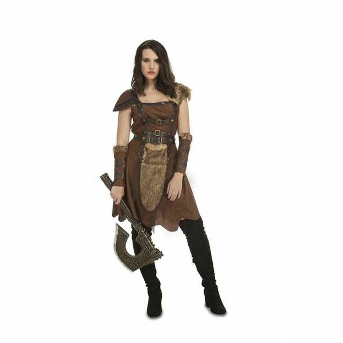8435408241847 - Verkleidung für Erwachsene Dama del Norte 3 Stücke Braun 8435408241847 - Verkleidung für Erwachsene Dama del Norte 3 Stücke Braun
