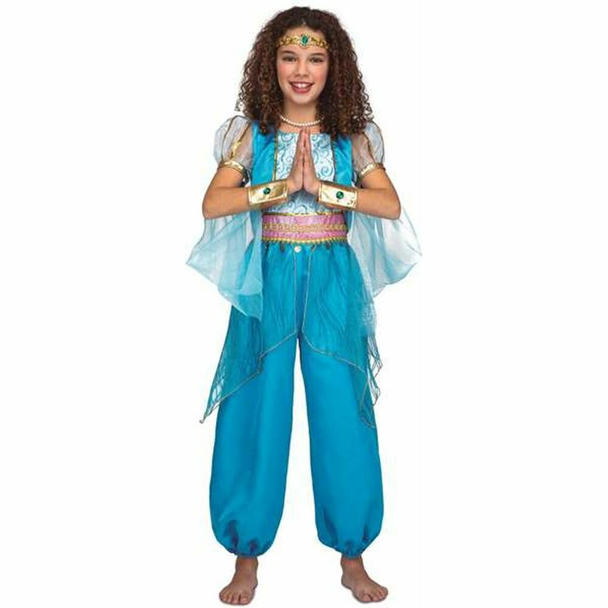 8435408251280 - Verkleidung für Kinder türkis Prinzessin