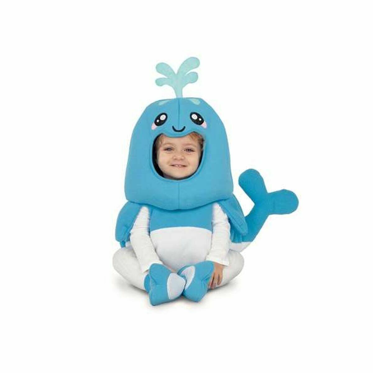 8435408257251 - Verkleidung für Babys Blau Wal 8435408257251 - Verkleidung für Babys Blau Wal