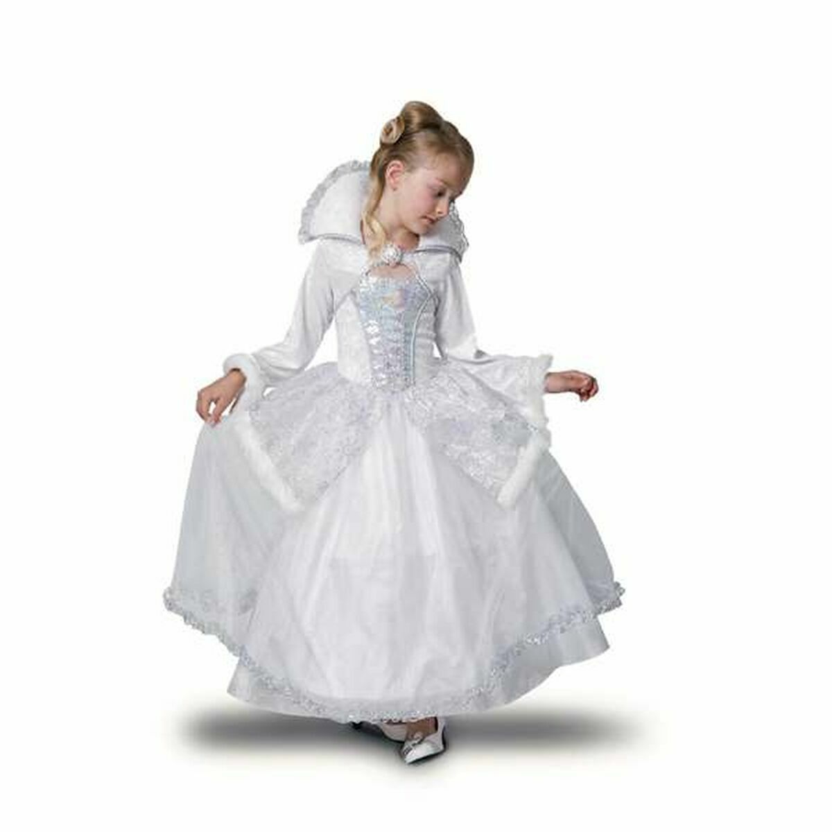 8435408257831 - Verkleidung für Kinder Schneeprinzessin Königin Weiß 8435408257831 - Verkleidung für Kinder Schneeprinzessin Königin Weiß