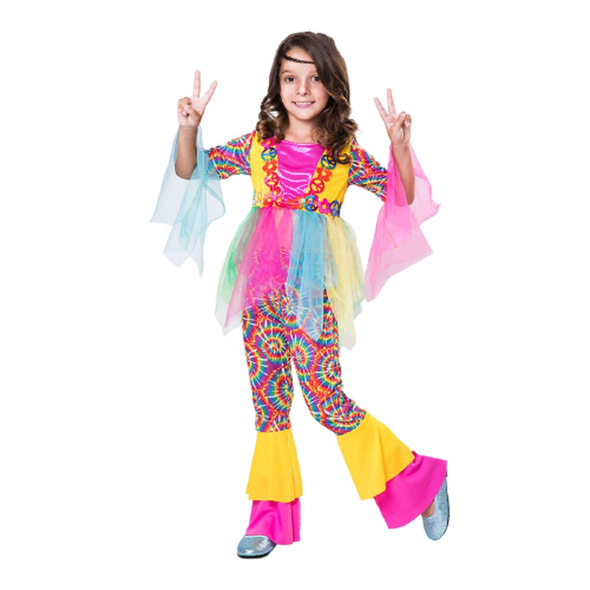 8435408261142 - Verkleidung für Kinder Hippie (2 Stücke) 8435408261142 - Verkleidung für Kinder Hippie (2 Stücke)
