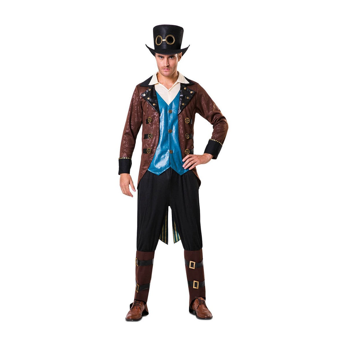 8435408261449 - Verkleidung für Erwachsene Steampunk sombrero de copa S 8435408261449 - Verkleidung für Erwachsene Steampunk sombrero de copa S