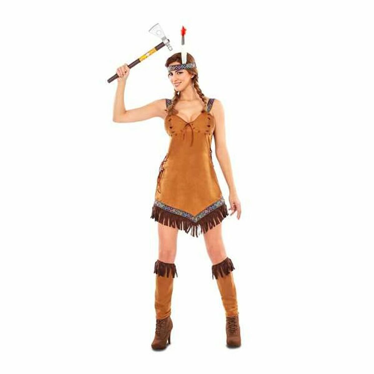 8435408262408 - Verkleidung für Erwachsene Bunt Inderin Sexy 8435408262408 - Verkleidung für Erwachsene Bunt Inderin Sexy
