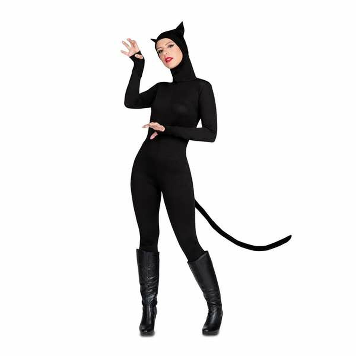 8435408263108 - Verkleidung für Erwachsene Katze Schwarz (2 Stücke) 8435408263108 - Verkleidung für Erwachsene Katze Schwarz (2 Stücke)