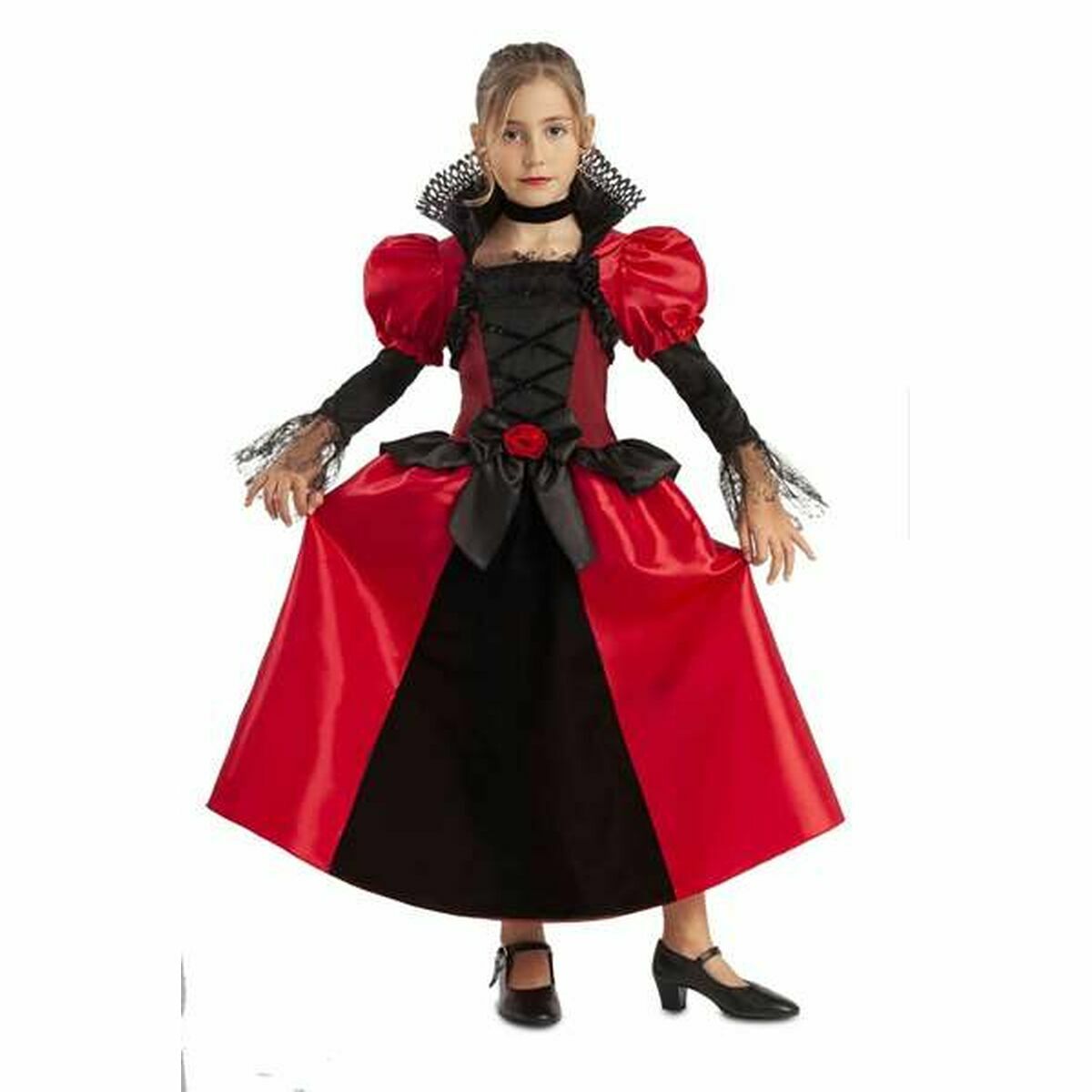 8435408282161 - Verkleidung für Kinder Gotische Vampirin Rot 12 (2 Stücke) 8435408282161 - Verkleidung für Kinder Gotische Vampirin Rot 12 (2 Stücke)