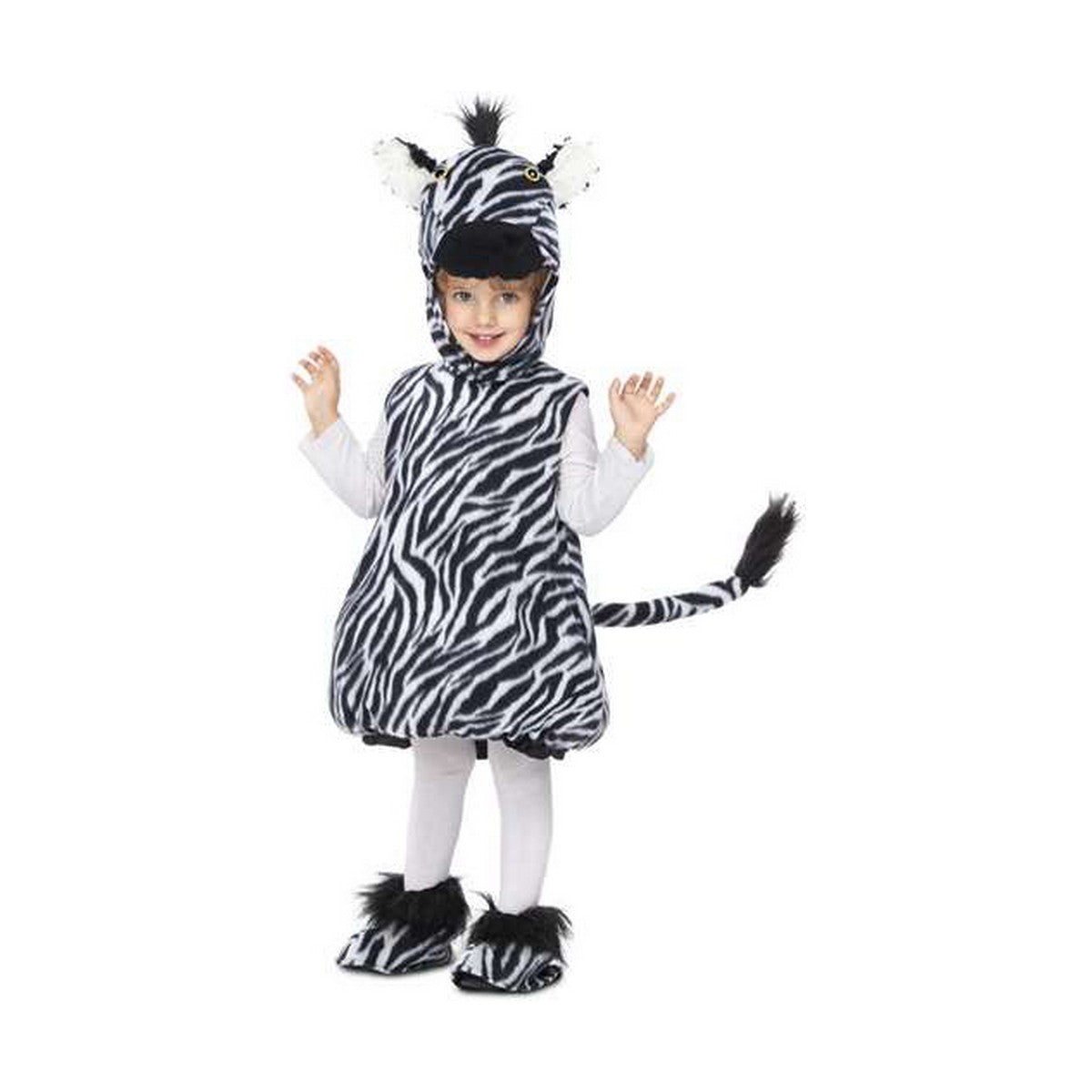 8435408282420 - Verkleidung für Kinder Zebra 8435408282420 - Verkleidung für Kinder Zebra