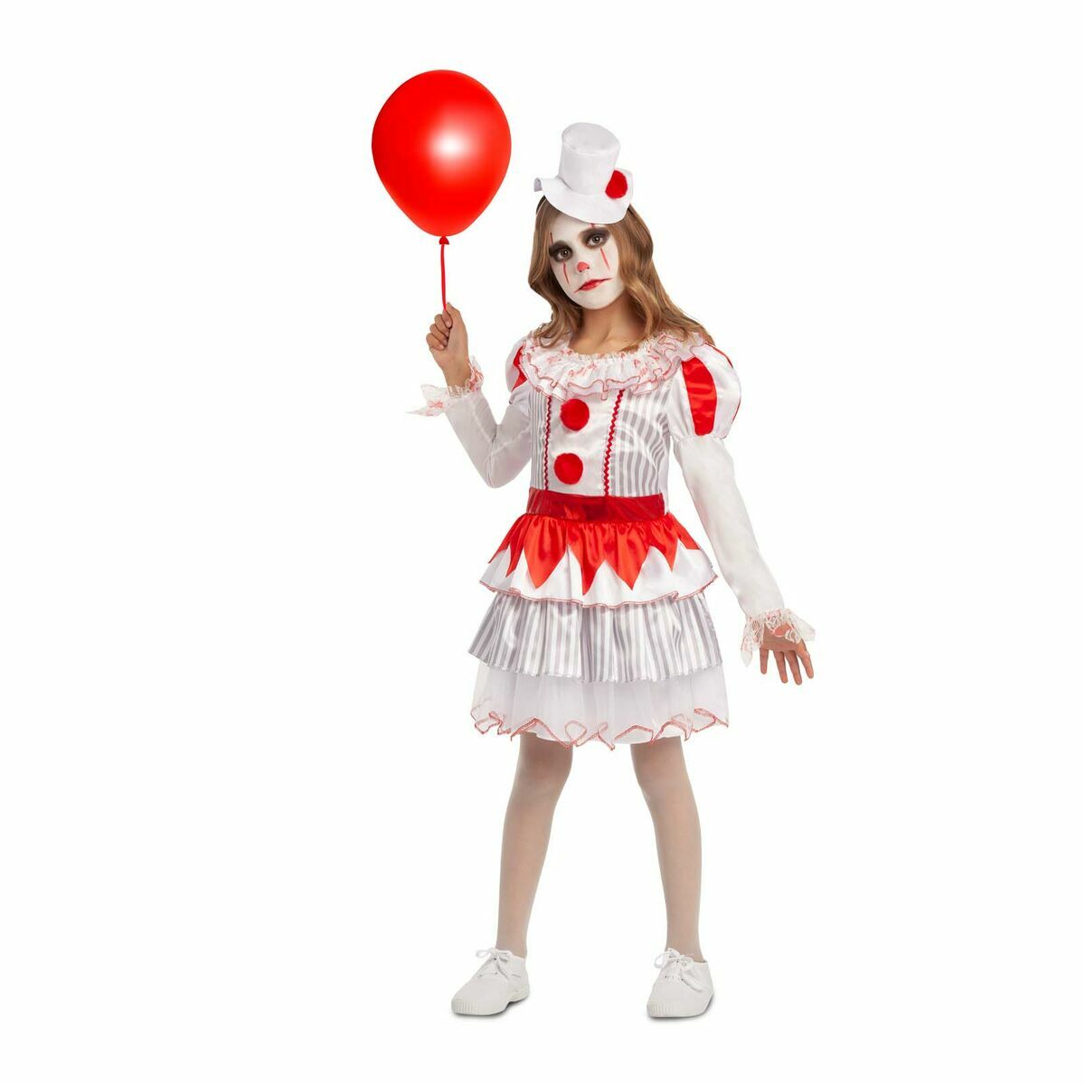 8435408283045 - Verkleidung für Kinder Böse Clownin 2 Stücke 8435408283045 - Verkleidung für Kinder Böse Clownin 2 Stücke