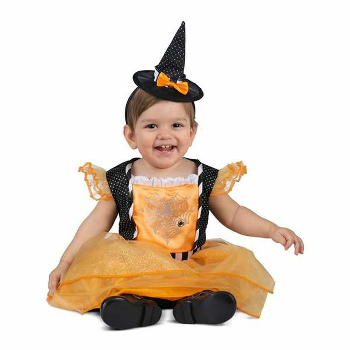 8435408296182 - Verkleidung für Kinder Hexe Orange (2 Stücke)