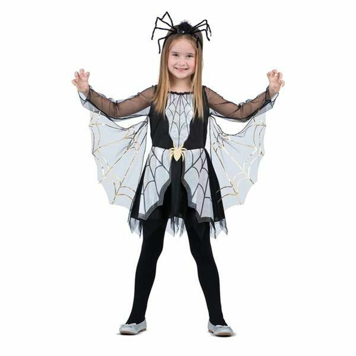 8435408296656 - Verkleidung für Kinder Spinne (2 Stücke) 8435408296656 - Verkleidung für Kinder Spinne (2 Stücke)