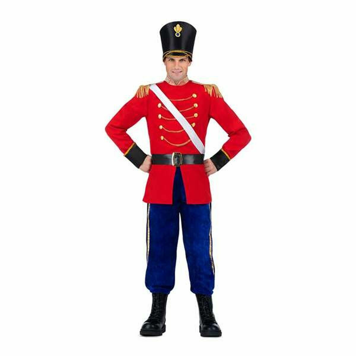 8435408297127 - Verkleidung für Erwachsene Zinnsoldat 5 Stücke 8435408297127 - Verkleidung für Erwachsene Zinnsoldat 5 Stücke