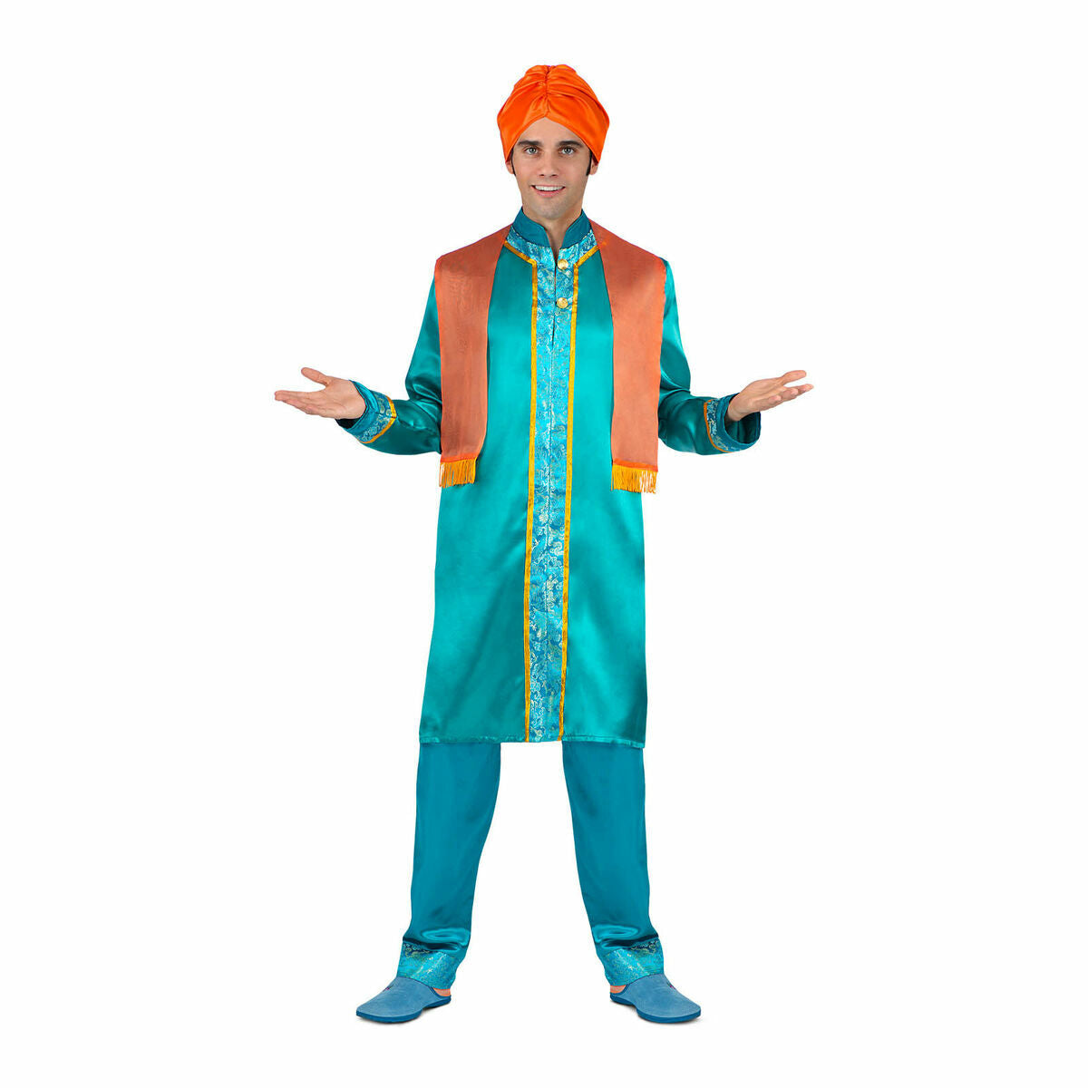 8435408298018 - Verkleidung für Erwachsene Hindu 4 Stücke 8435408298018 - Verkleidung für Erwachsene Hindu 4 Stücke