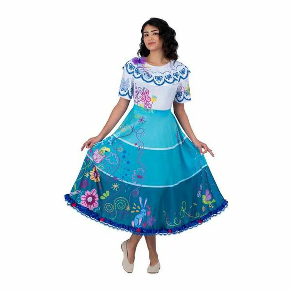 8435408298131 - Verkleidung für Erwachsene Colombia Kleid 8435408298131 - Verkleidung für Erwachsene Colombia Kleid