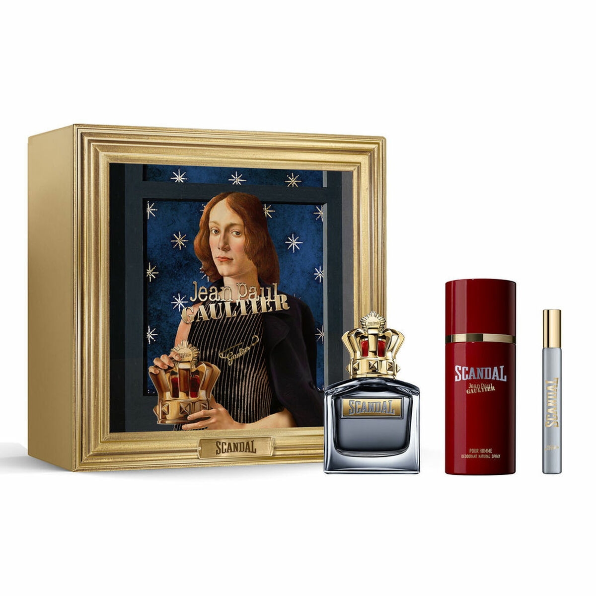 8435415098960 - Set mit Damenparfüm SCANDAL POUR HOMME EDT 3 Stücke 8435415098960 - Set mit Damenparfüm SCANDAL POUR HOMME EDT 3 Stücke