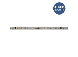 8435427102822 - Barcelona Led - Digitaler LED-Streifen ic 36W 12V mehrfarbig rgb IP67 (SMD505050 30ch m) Rolle 5 Meter