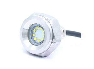 8435427103126 - RGB-LED-Einbauleuchte für Ablassschraube in Booten 27W 12V Edelstahl 316L