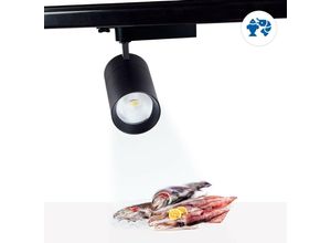 8435427105250 - 30W dreiphasiger LED-Strahler speziell für Fische und Meeresfrüchte Farbe Schwarz - Schwarz