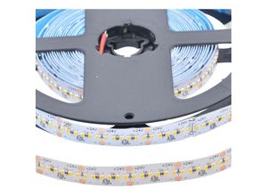 8435427105632 - Barcelona Led - LED-Streifen 24V-DC 26W m CRI90 einfarbig IP20 Rolle 5 Meter Lichtfarbe Kaltweiß - Kaltweiß