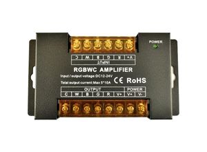 8435427107056 - Barcelona Led - rgb + cct 12 24V-DC Signalverstärker   Repeater - 10A Kanal - Hochgeschwindigkeit