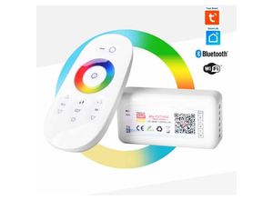 8435427107490 - Barcelona Led - rbg+cct smart wifi led Controller mit Fernbedienung - 12-24V dc - 5 Kanäle