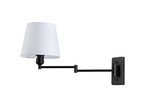 8435427110346 - Barcelona Led - Wandleuchte mit Gelenkarm Reno - E27 Farbe Schwarz - Schwarz 8435427110346 - Barcelona Led - Wandleuchte mit Gelenkarm Reno - E27 Farbe Schwarz - Schwarz
