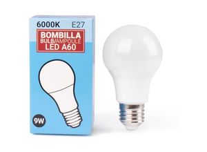 8435427112159 - Barcelona Led - LED-Glühbirne E27 9W A60 815lm Lichtfarbe Kaltweiß - Kaltweiß