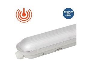 8435427112920 - Barcelona Led - 40W 120cm 5200lm IP65 wasserdicht led integrierter Sensor 40W 120cm 5200lm IP65