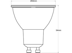 8435427114528 - Barcelona Led - LED-Lampe GU10 6W Kristall - 800lm - PAR16 - 36° - LED-Lampe GU10 6W Kristall - 800lm - PAR16 - 36 Lichtfarbe Neutralweiß