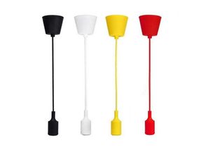 8435427116935 - Barcelona Led - Silikon-Pendelleuchte für E27-Glühbirne Farbe Weiß - Weiß