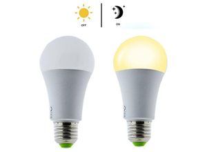 8435427118250 - Barcelona Led - LED-Glühbirne E27 mit Dämmerungssensor 7W A60 Lichtfarbe Neutralweiß 4000K - Neutralweiß 4000K