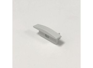 8435427118502 - Barcelona Led - Seitliche Abdeckung für Einbauprofil 23x8mm (1St) Farbe WeißEndkappe mit Loch - Weiß 8435427118502 - Barcelona Led - Seitliche Abdeckung für Einbauprofil 23x8mm (1St) Farbe WeißEndkappe mit Loch - Weiß