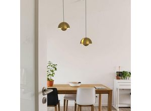 8435427122776 - Barcelona Led - Hängeleuchte Design Deco   Inspiration Blumentopf Farbe Gold­far­ben - Gold­far­ben