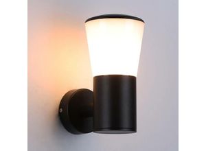 8435427124121 - Barcelona Led - elva Außenwandleuchte E27 IP44 Farbe Schwarz - Schwarz