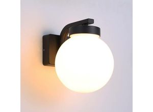 8435427124435 - Barcelona Led - Wandlaterne lilian E27 IP44 Farbe Schwarz - Schwarz