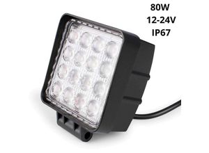 8435427125388 - LED-Scheinwerfer 80W 10-80V dc - Maschinen- Fahrzeug- und Schiffsbau - 8000lm - 60º