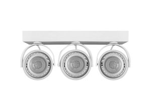 8435427125920 - Barcelona Led - Dreifach-LED-Aufbaustrahler iris für AR111 GU10-Glühlampe Farbe Weiß - Weiß 8435427125920 - Barcelona Led - Dreifach-LED-Aufbaustrahler iris für AR111 GU10-Glühlampe Farbe Weiß - Weiß