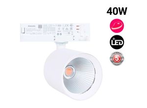 8435427126125 - Barcelona Led - LED-Strahler für dreiphasige Stromschiene 40W - Metzger -