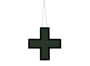 8435427126972 - Barcelona Led - Grünes einfarbiges LED-Apothekenkreuz - 60x60cm - Einseitig - IP20