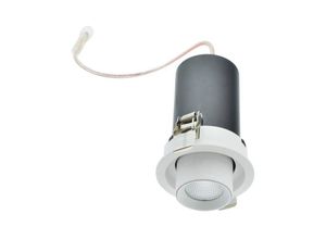 8435427128136 - Barcelona Led - 7W led Spot gerichteter Einbaustrahler Farbe WeißLichtfarbe Neutralweiß - Weiß